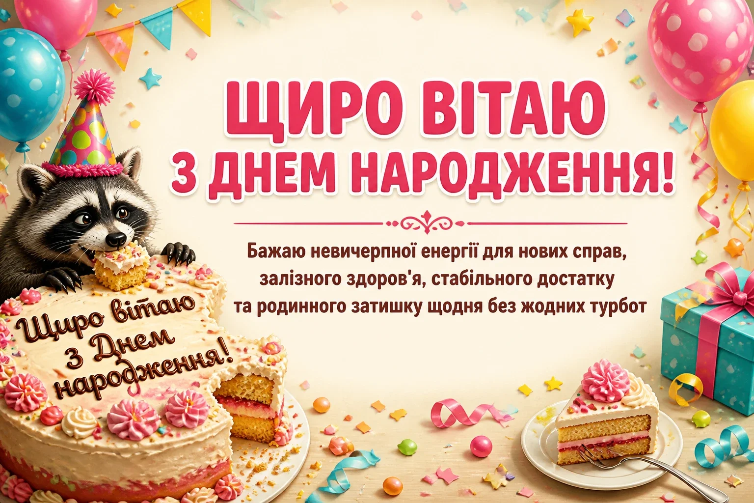 чоловічі привітання з днем народження