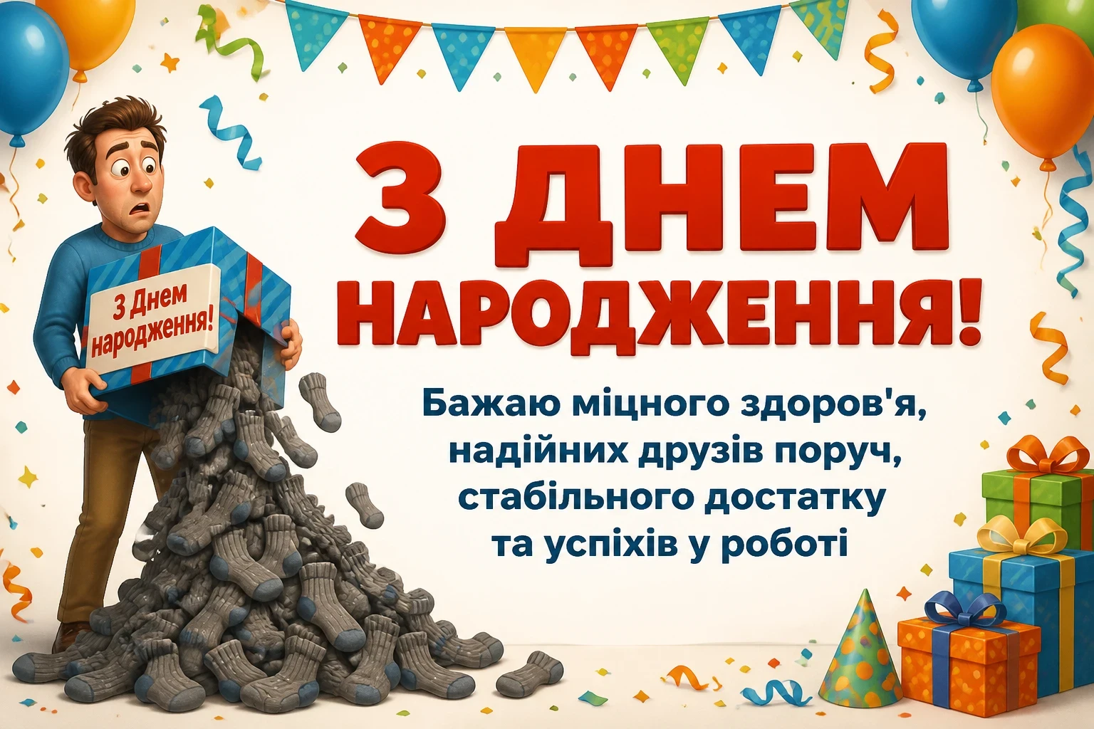 чоловічі привітання з днем народження