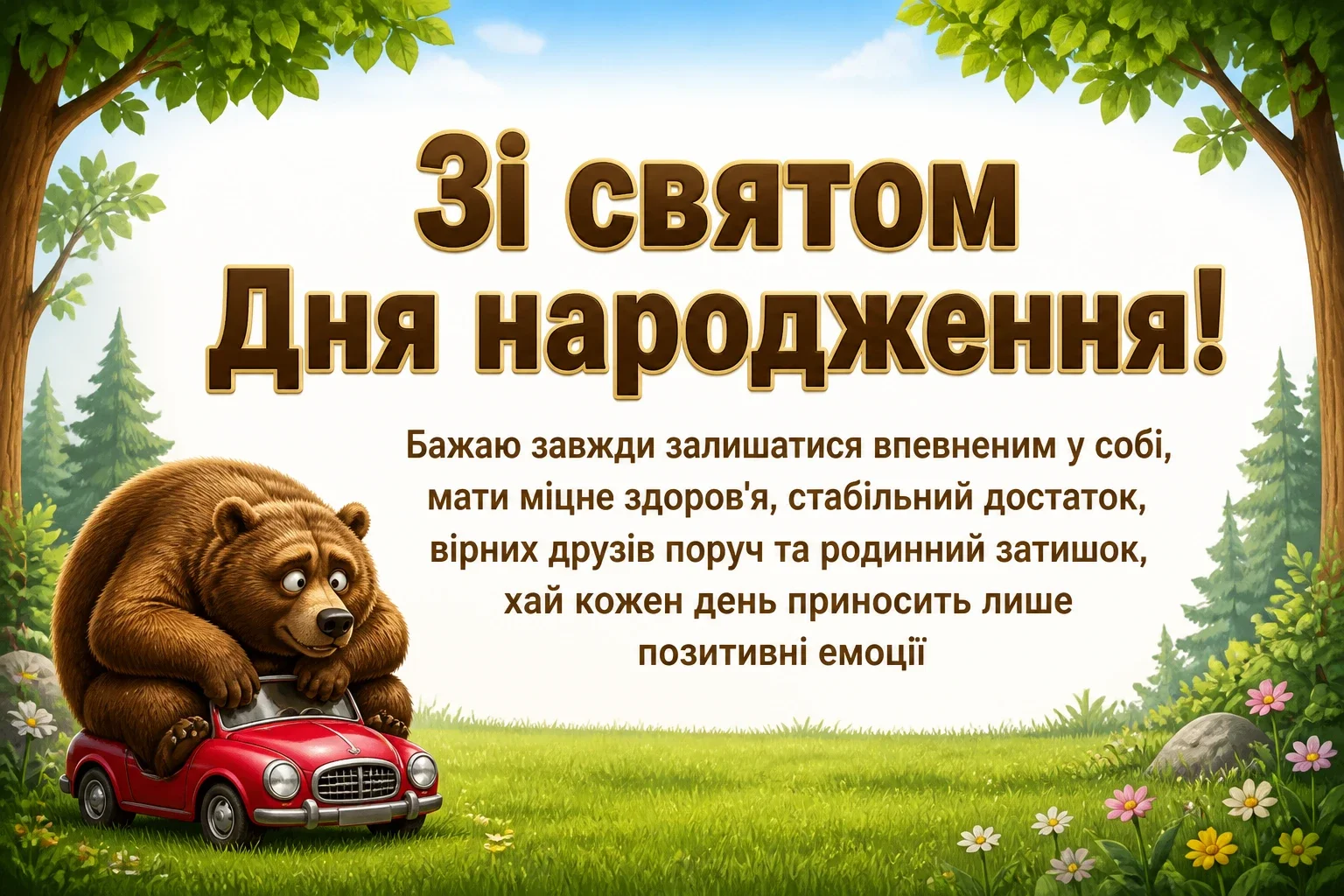 чоловічі привітання з днем народження