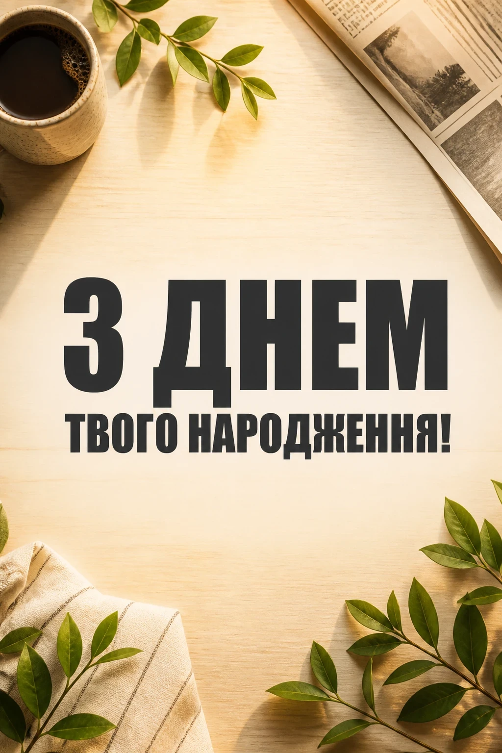 чоловічі привітання з днем народження