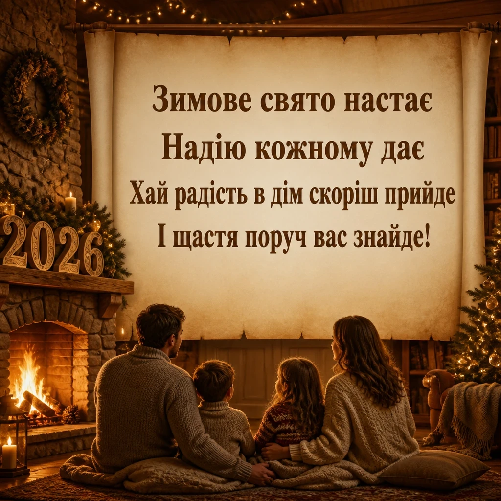 привітання з новим роком та різдвом христовим