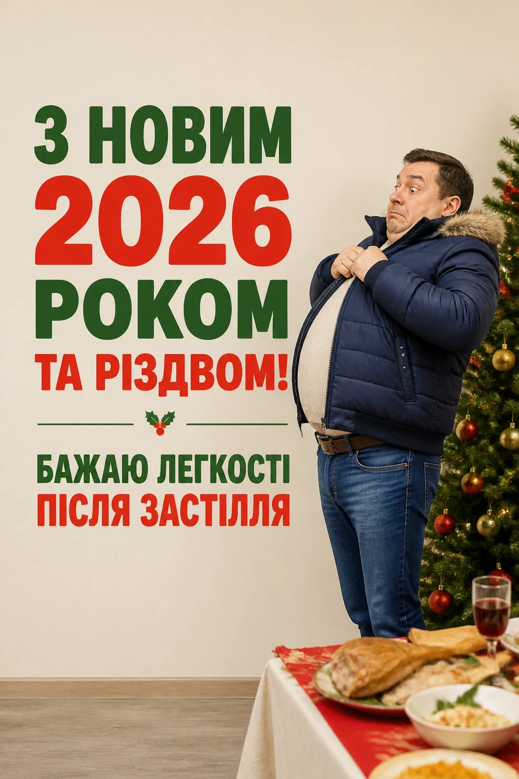 привітання з новим роком та різдвом христовим