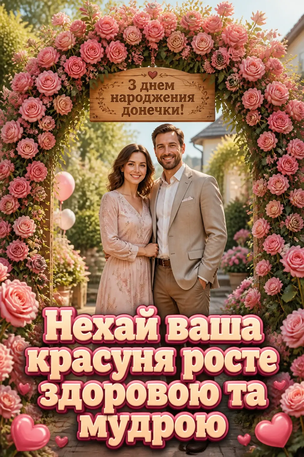 привітання батькам з днем народження донечки