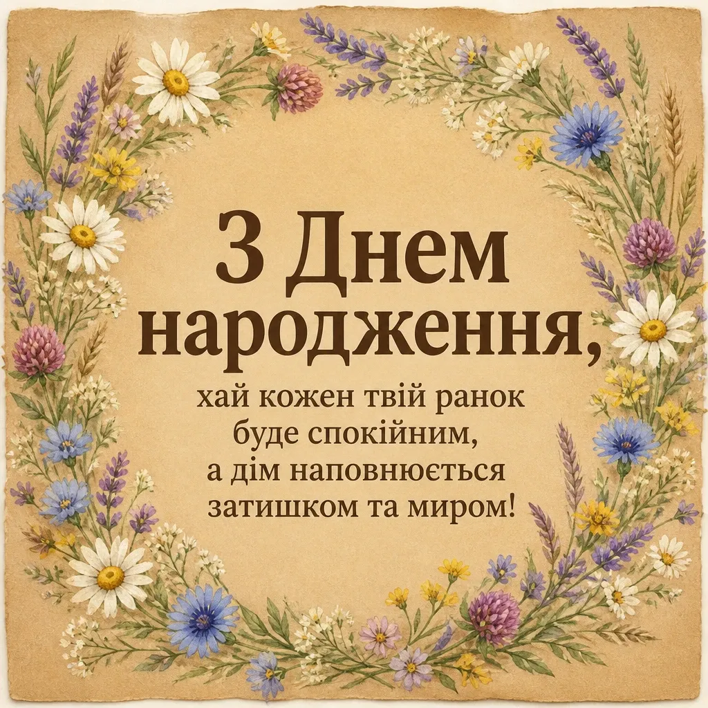 оригінальне привітання з днем народження