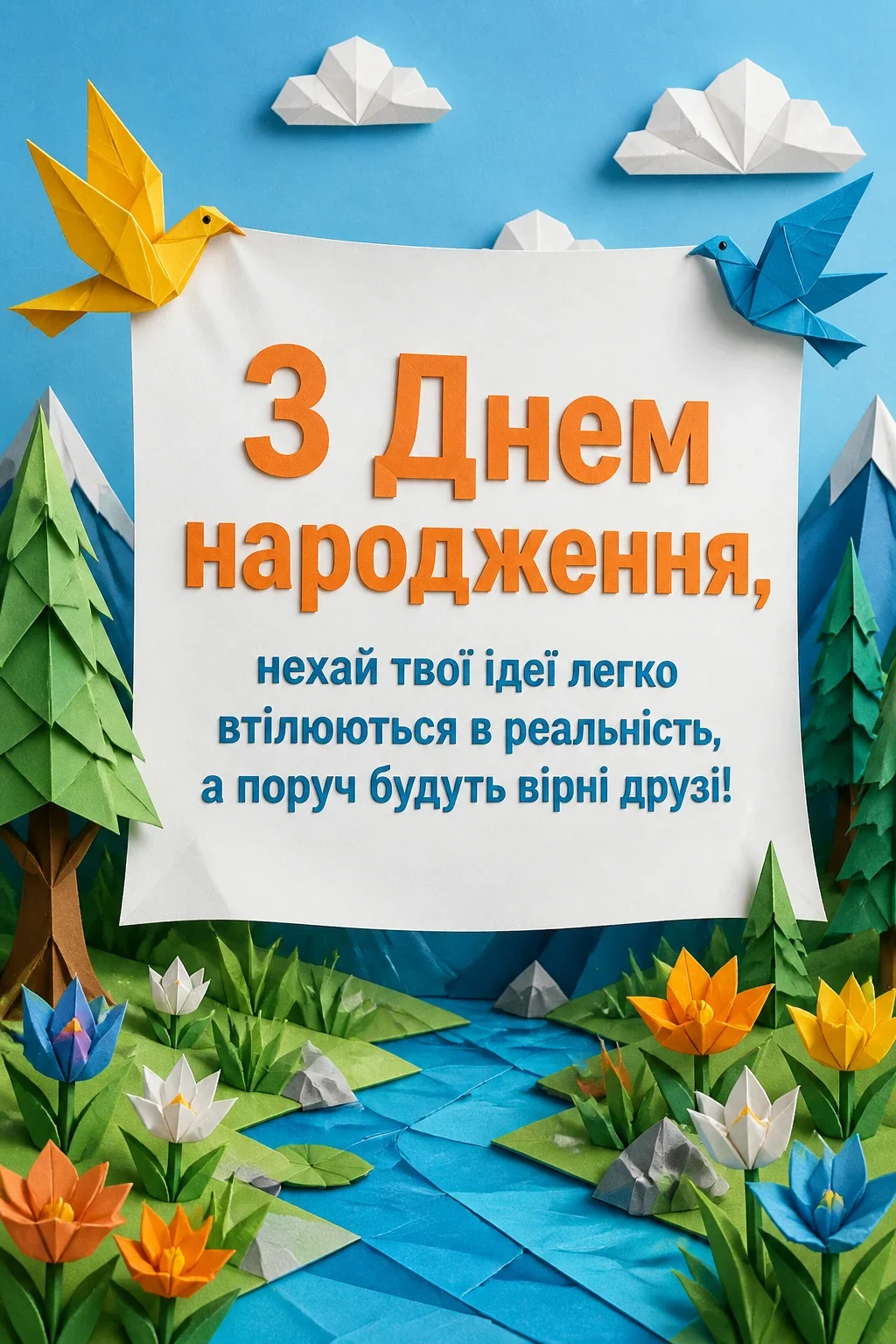 оригінальне привітання з днем народження
