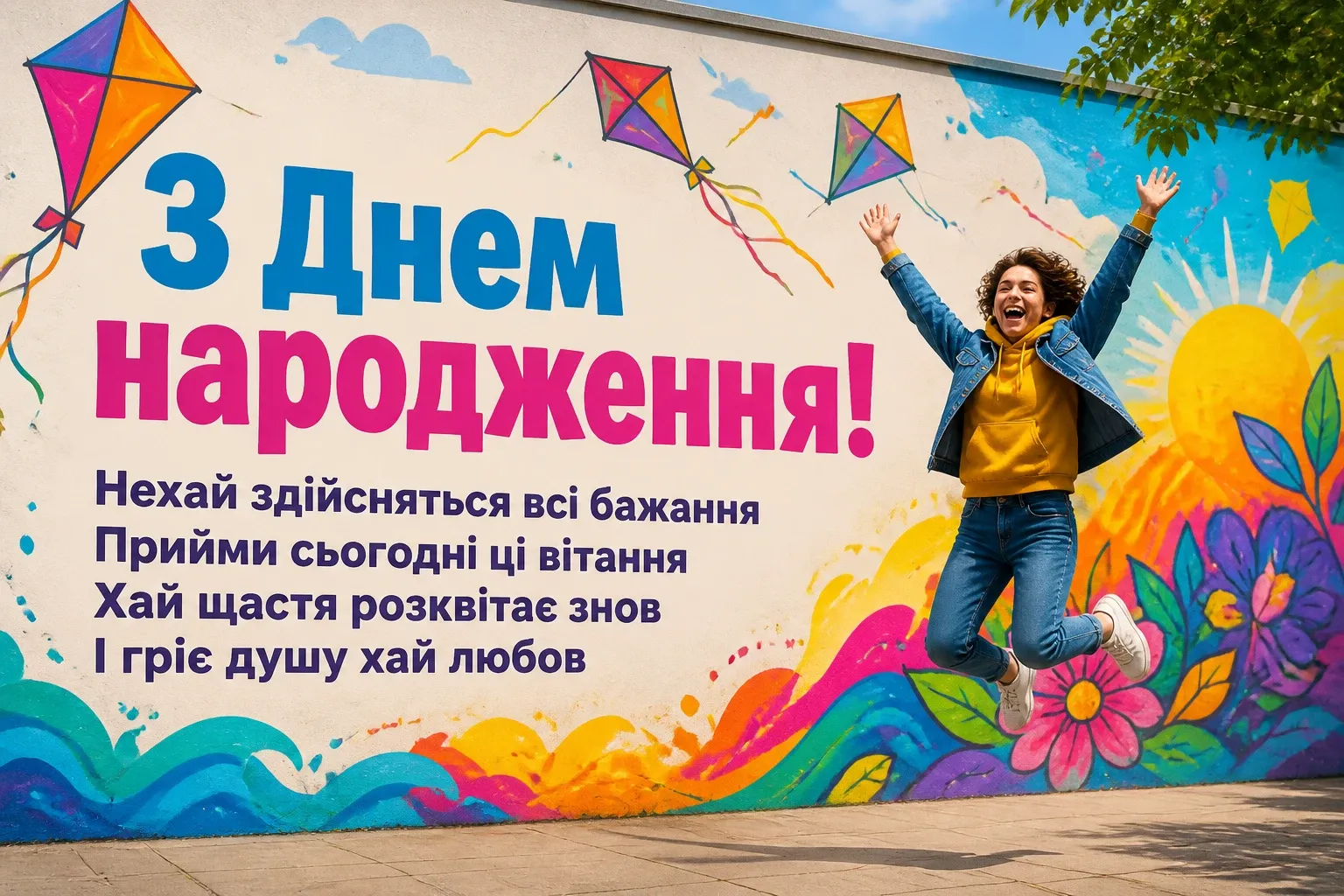 привітання з народженням