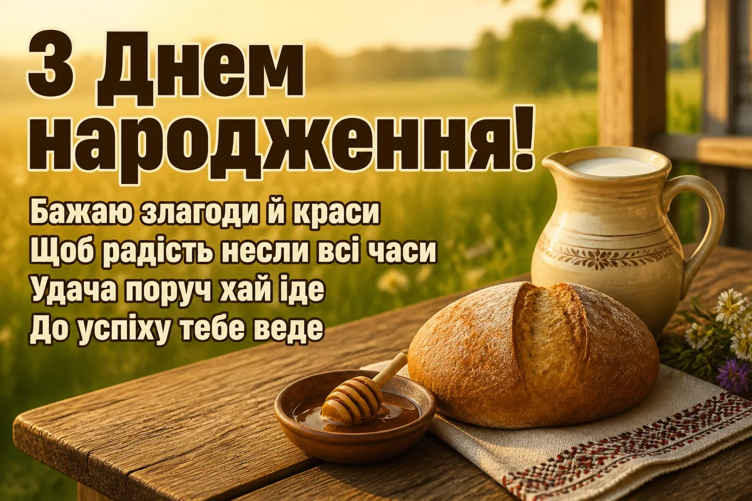 привітання з народженням
