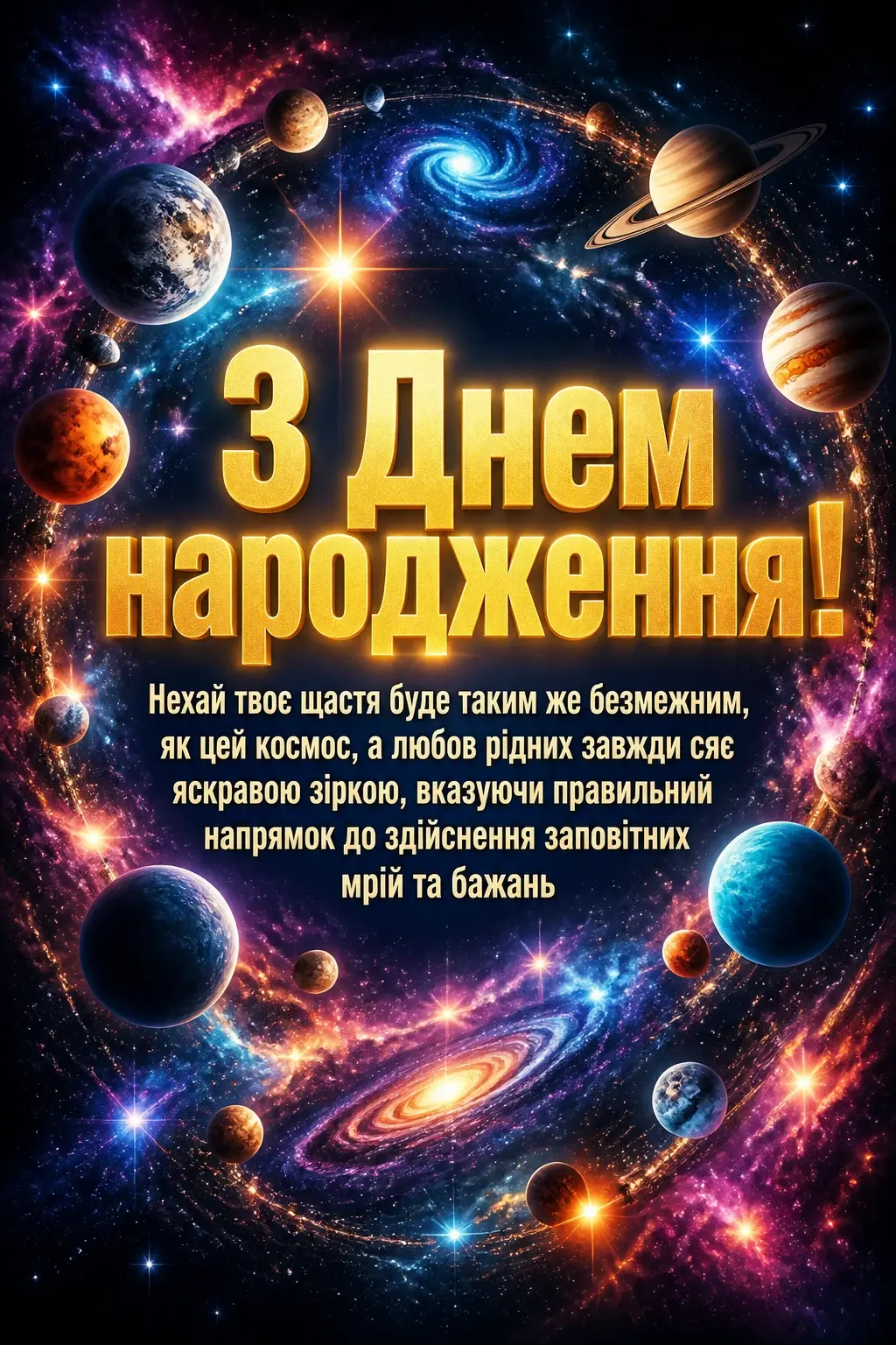 привітання з народженням