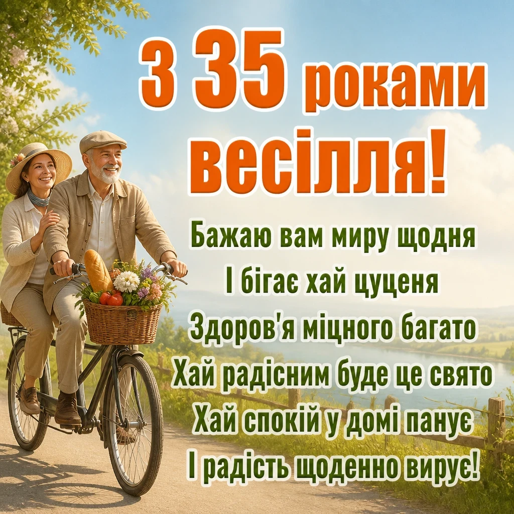 35 років весілля привітання 35 років весілля привітання