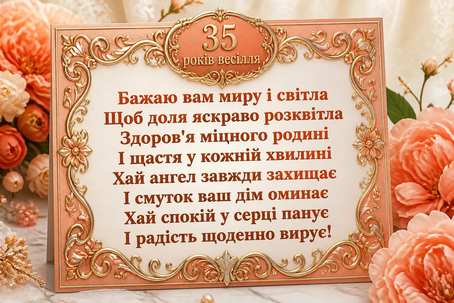 35 років весілля привітання 35 років весілля привітання