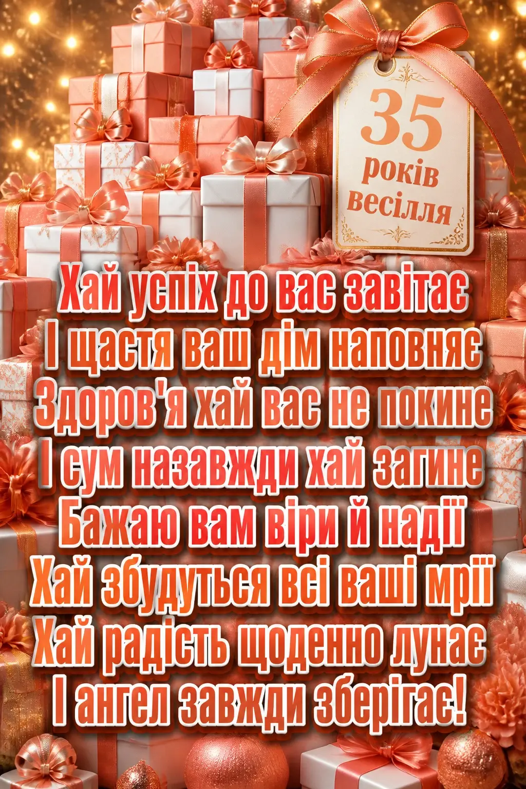 35 років весілля привітання 35 років весілля привітання