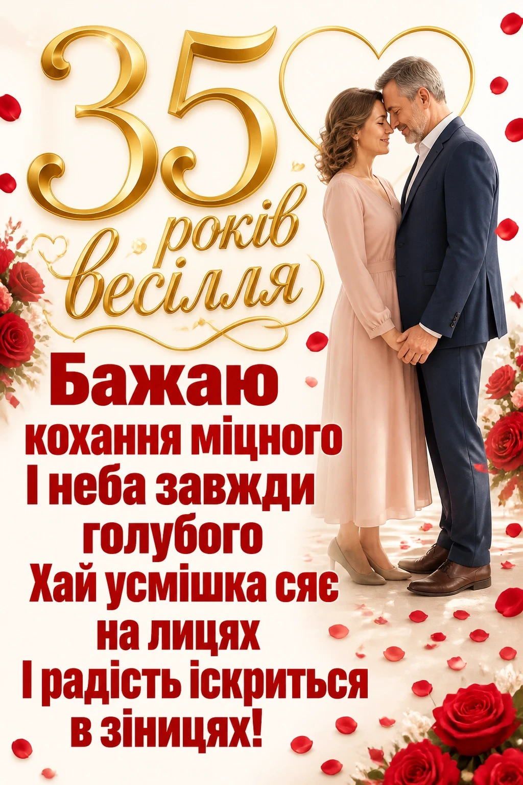 35 років весілля привітання 35 років весілля привітання