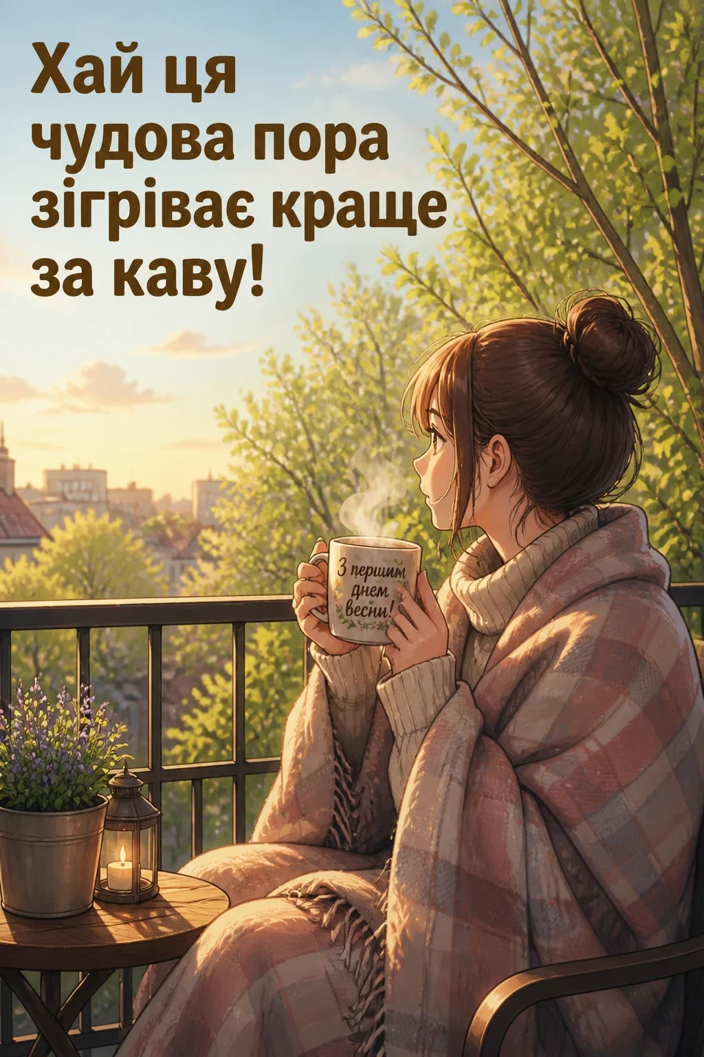 привітання з першим днем весни