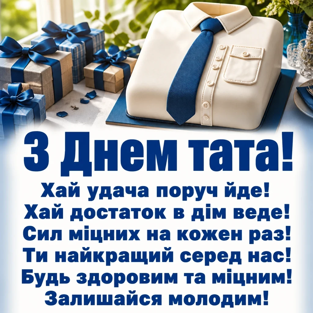 з днем тата привітання