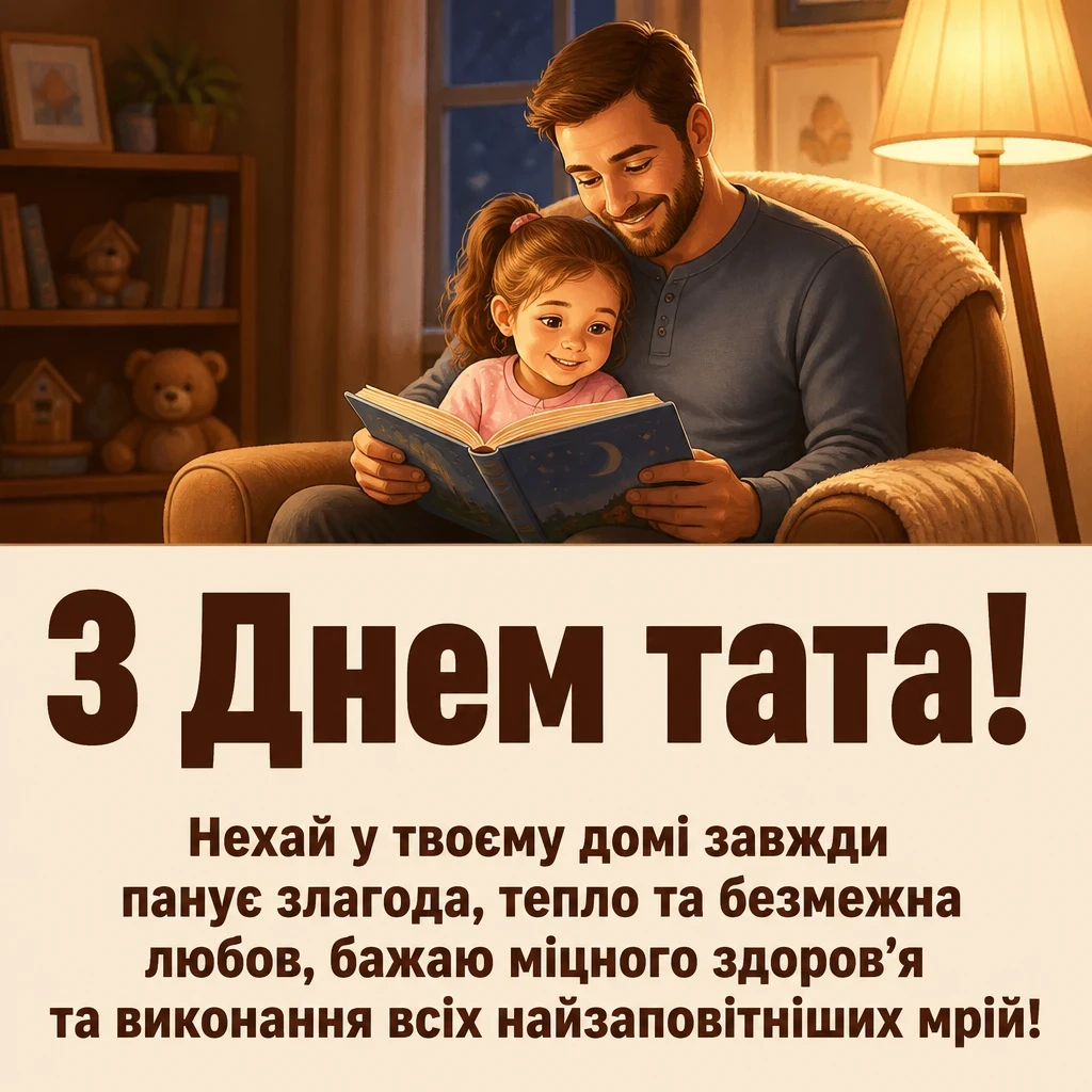 з днем тата привітання
