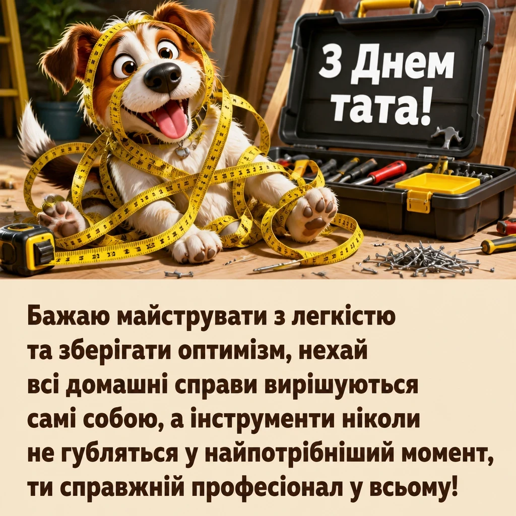 з днем тата привітання