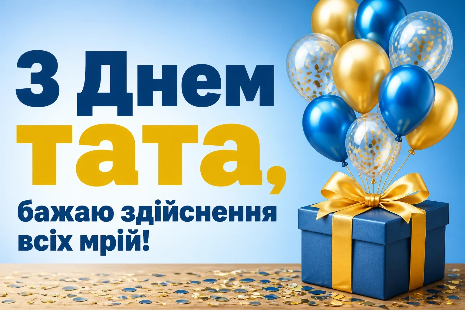 з днем тата привітання