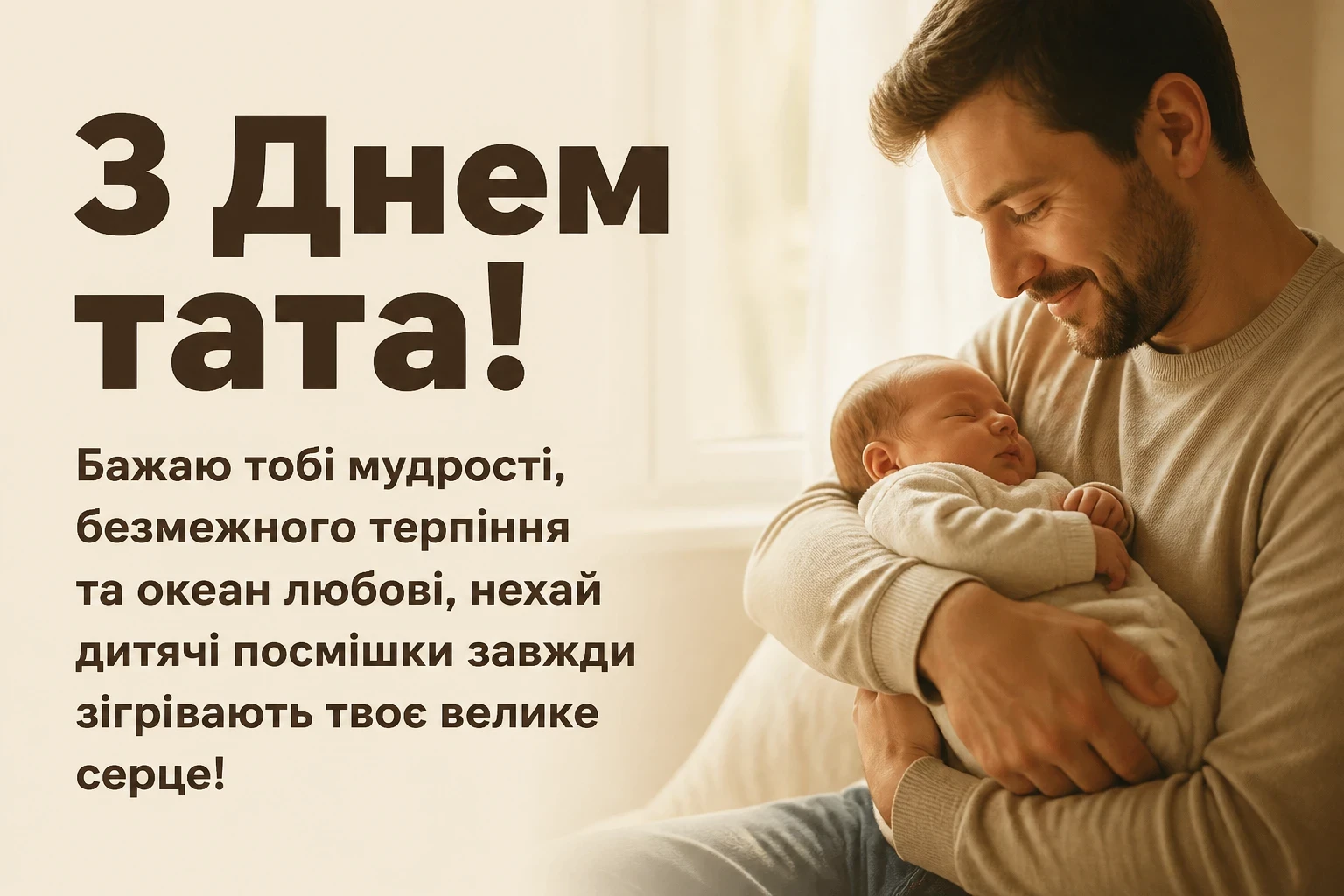 з днем тата привітання