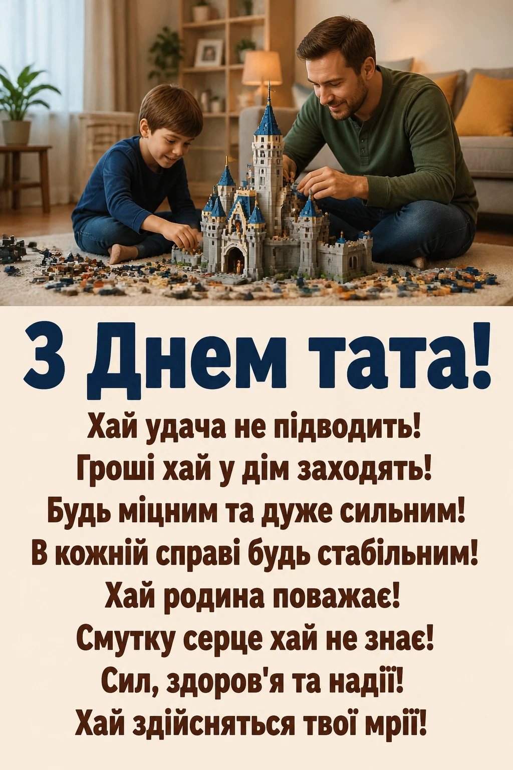 з днем тата привітання