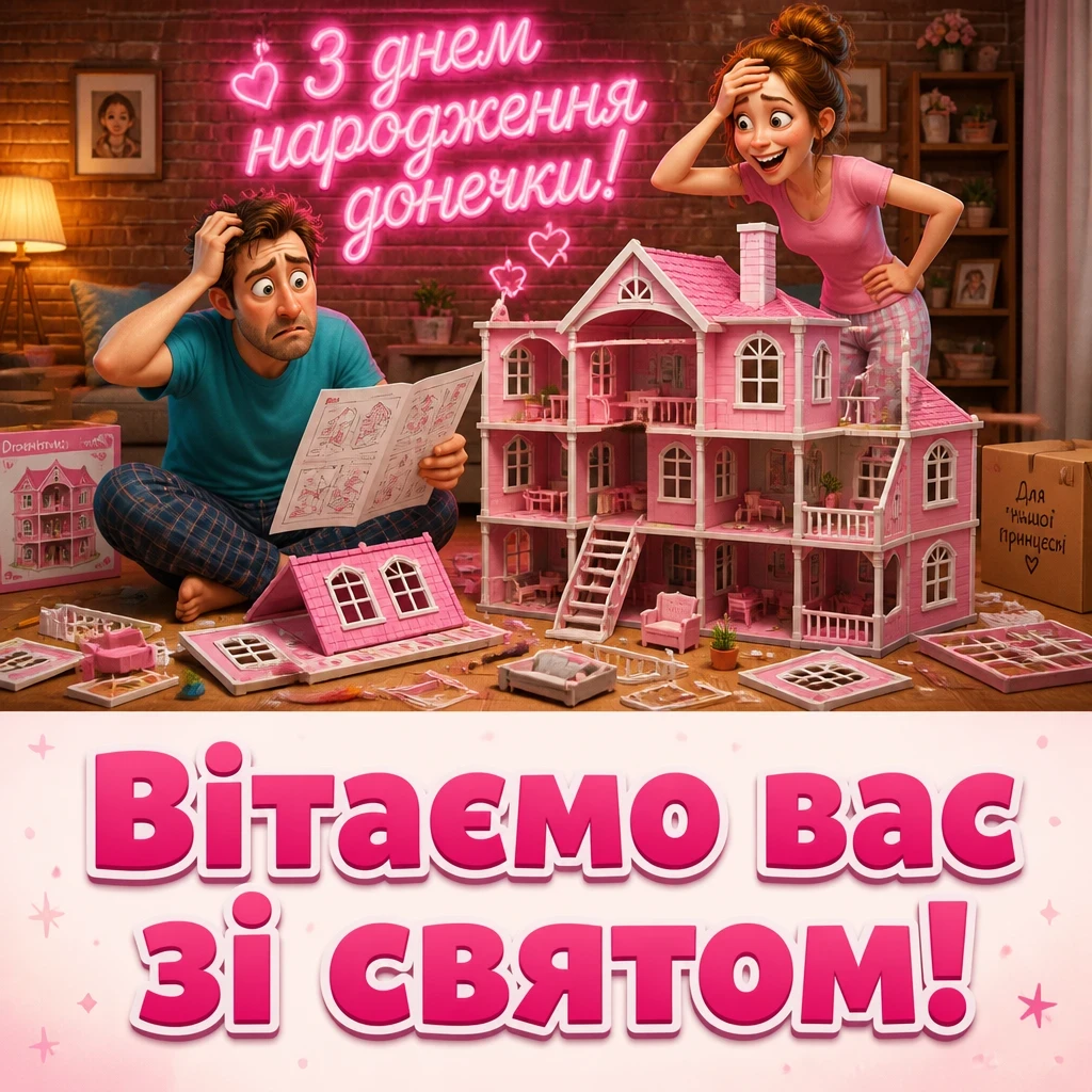 привітання батькам, з днем народження дочки своїми словами