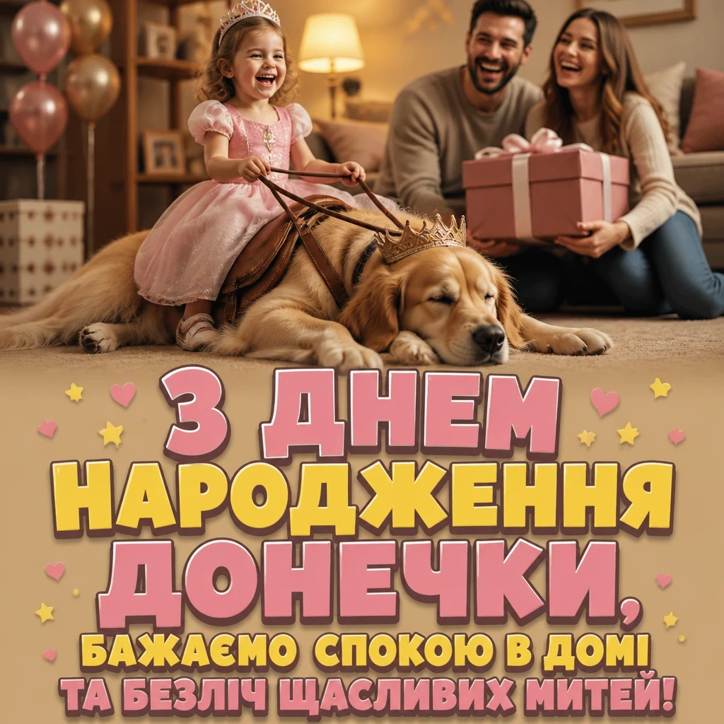 привітання батькам, з днем народження дочки своїми словами