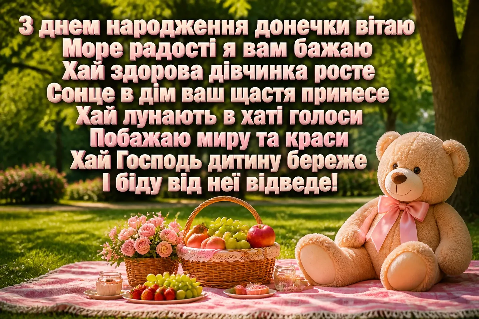 привітання батькам, з днем народження дочки своїми словами