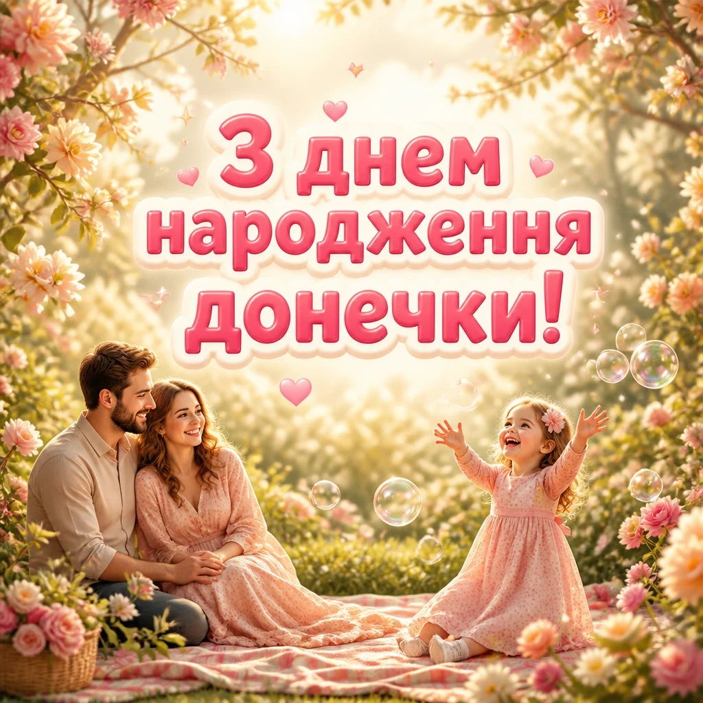 привітання батькам, з днем народження дочки своїми словами