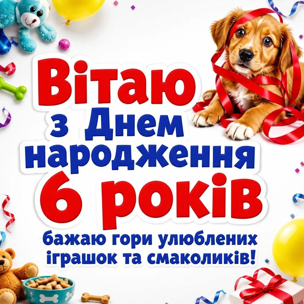 привітання з днем народження 6 років привітання з днем народження 6 років