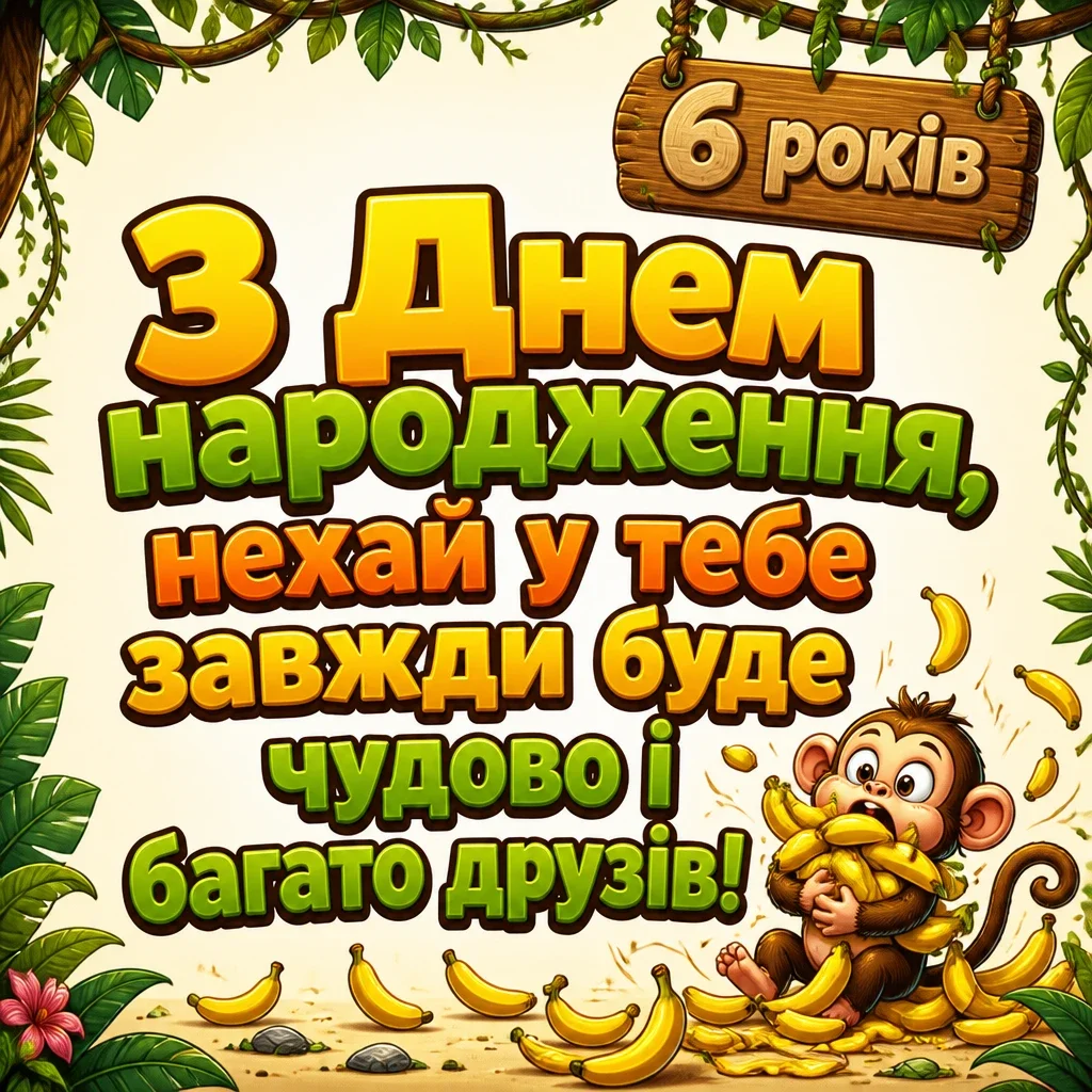 привітання з днем народження 6 років привітання з днем народження 6 років