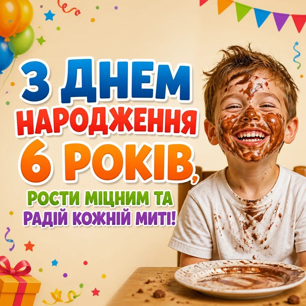привітання з днем народження 6 років привітання з днем народження 6 років