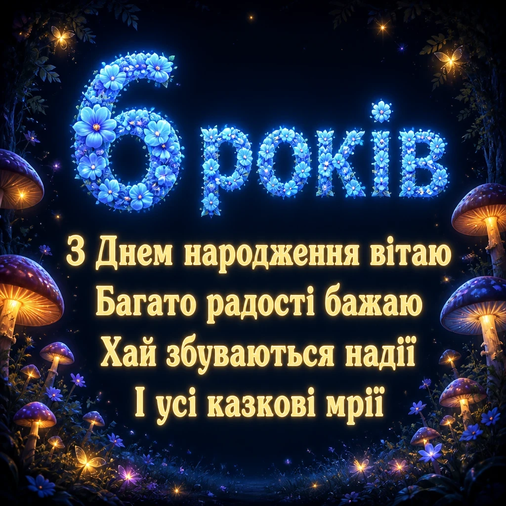 привітання з днем народження 6 років привітання з днем народження 6 років
