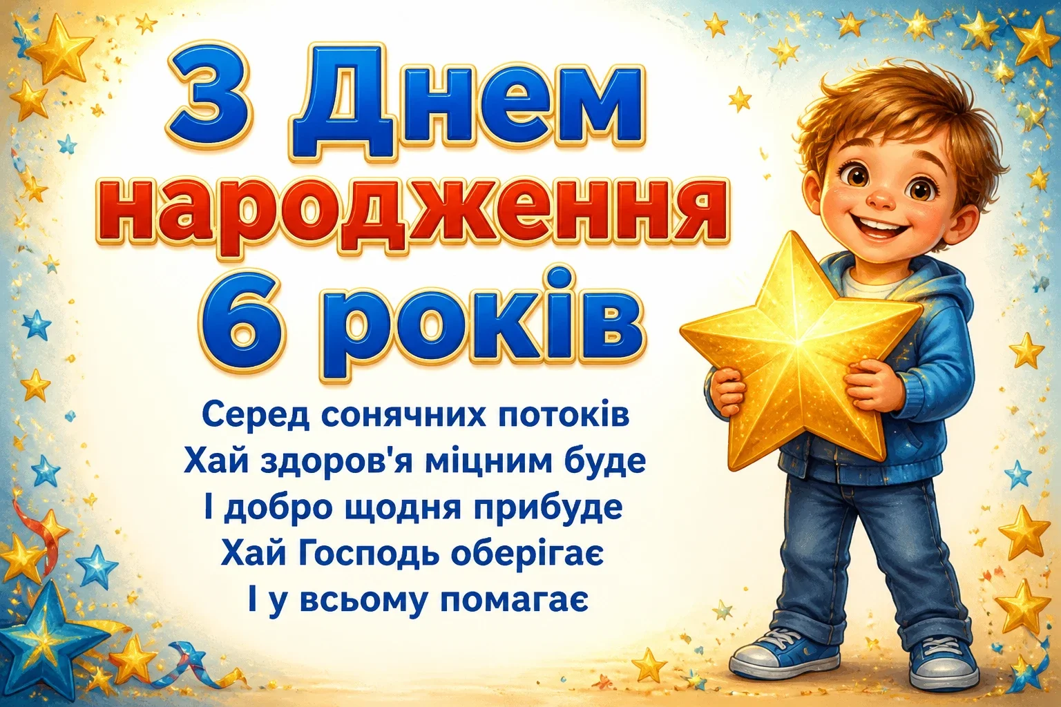 привітання з днем народження 6 років привітання з днем народження 6 років