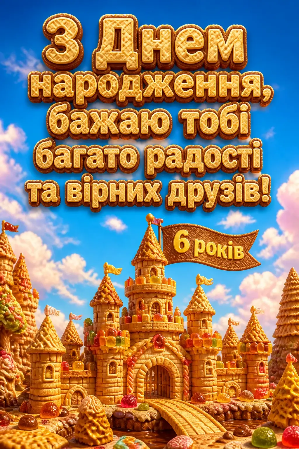 привітання з днем народження 6 років привітання з днем народження 6 років
