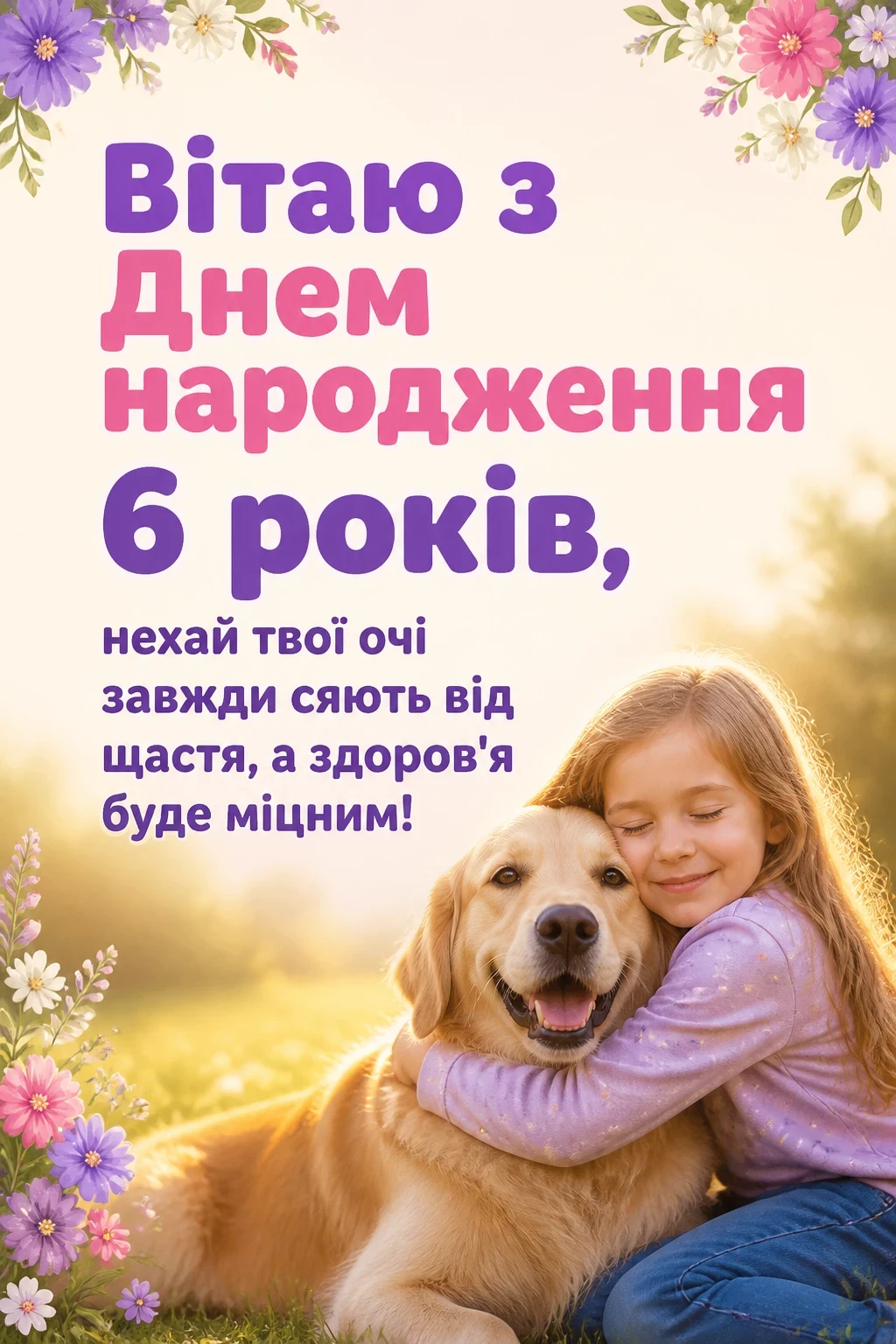 привітання з днем народження 6 років привітання з днем народження 6 років
