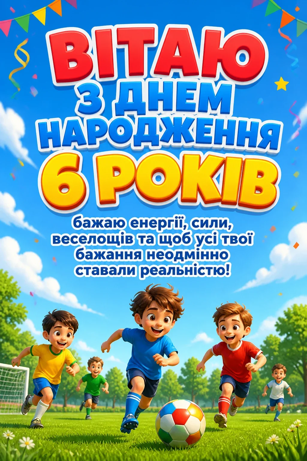 привітання з днем народження 6 років привітання з днем народження 6 років