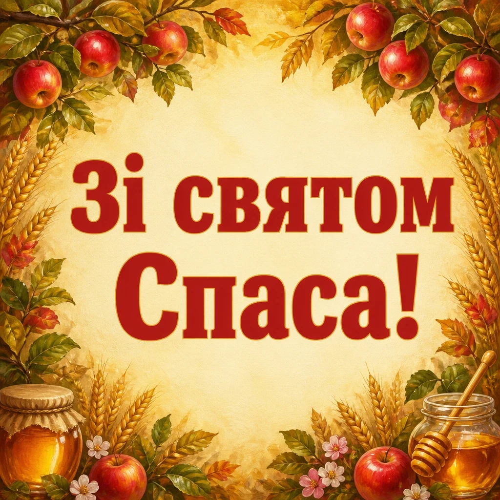 спаса привітання