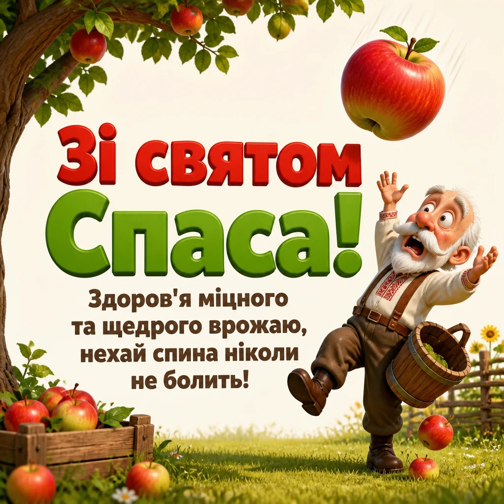 спаса привітання