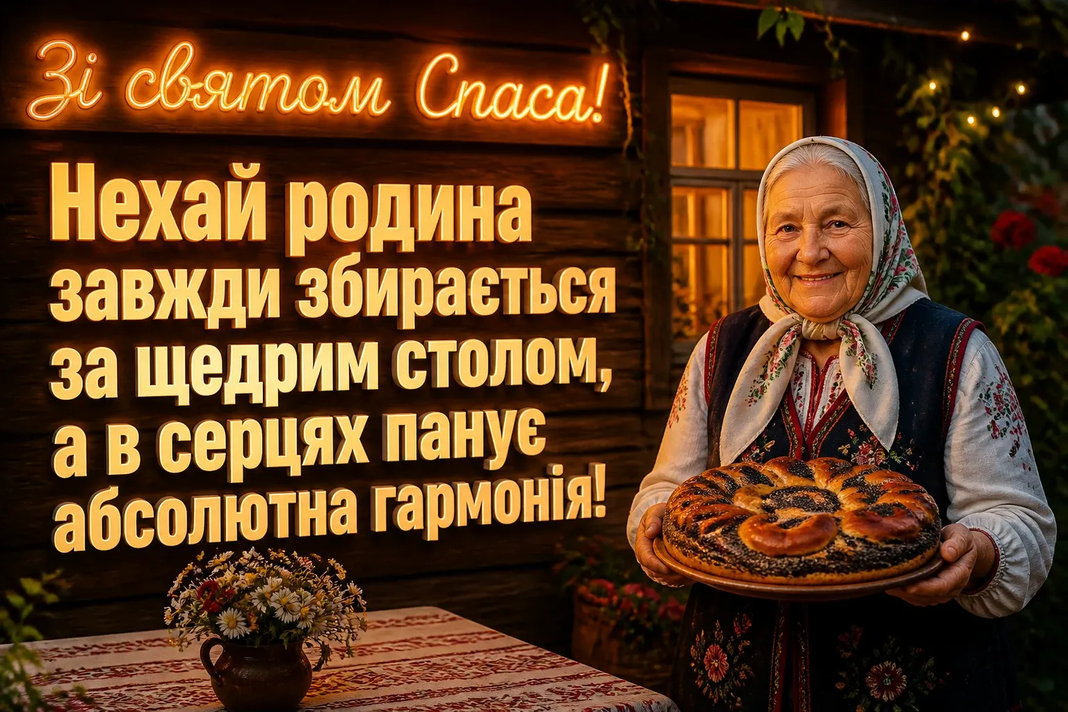 спаса привітання