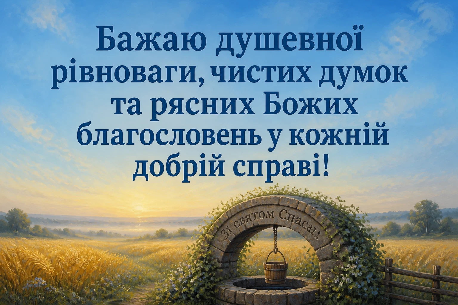 спаса привітання