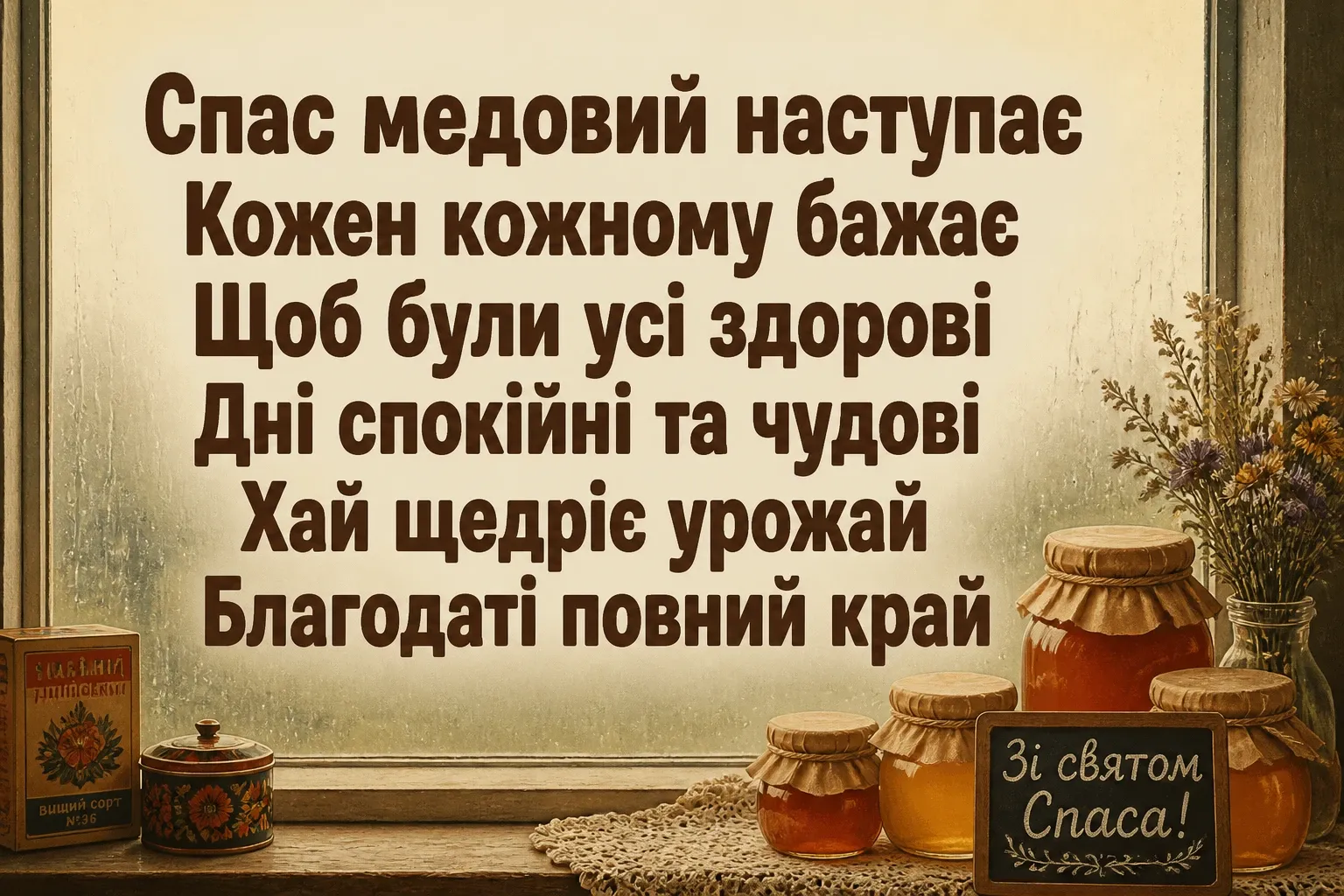 спаса привітання