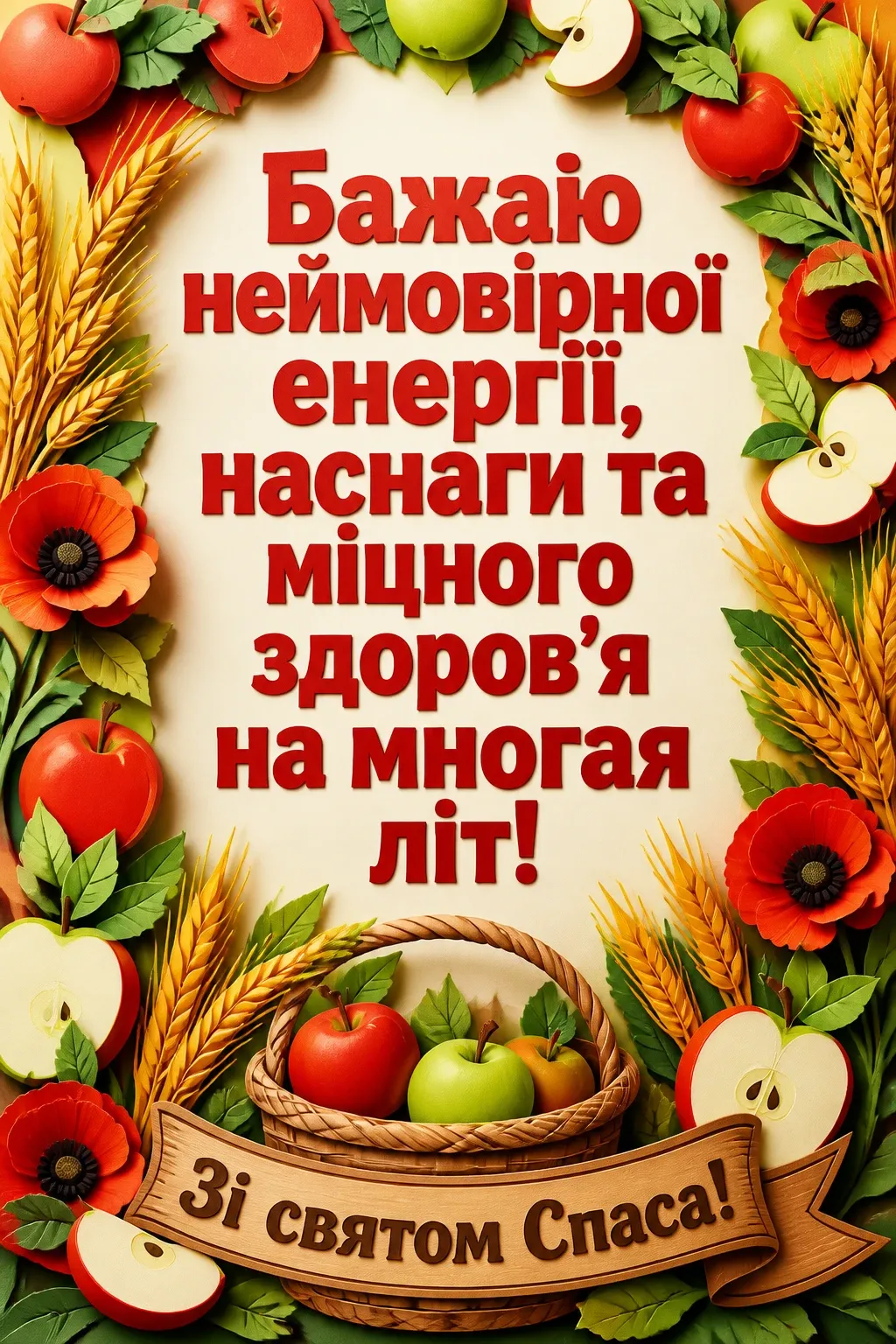 спаса привітання