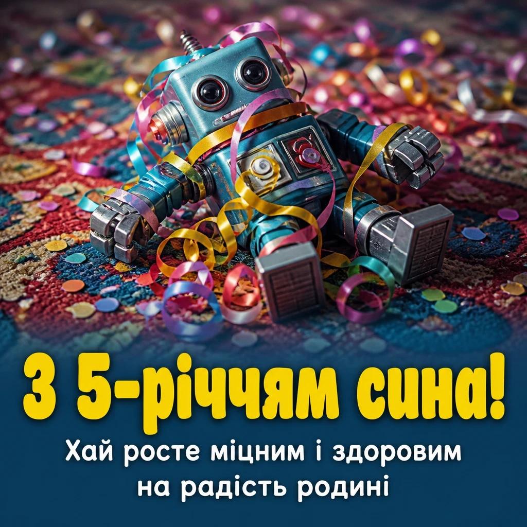 5 років хлопчику привітання батькам