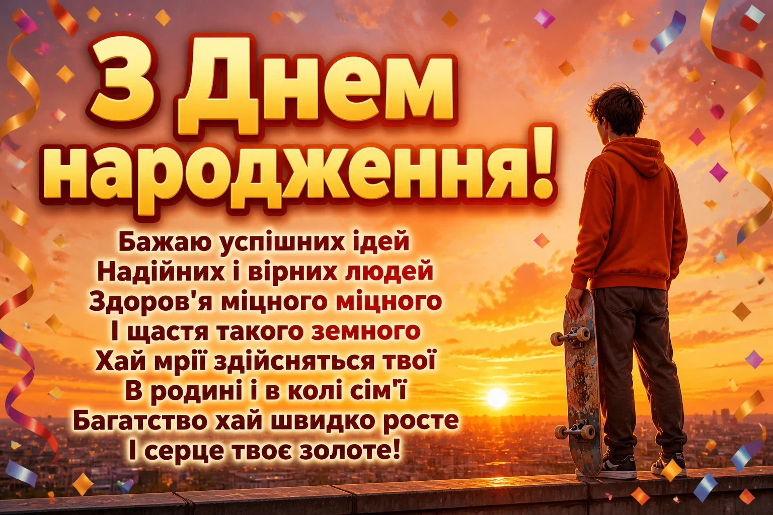 привітання підлітка з днем народження привітання підлітка з днем народження
