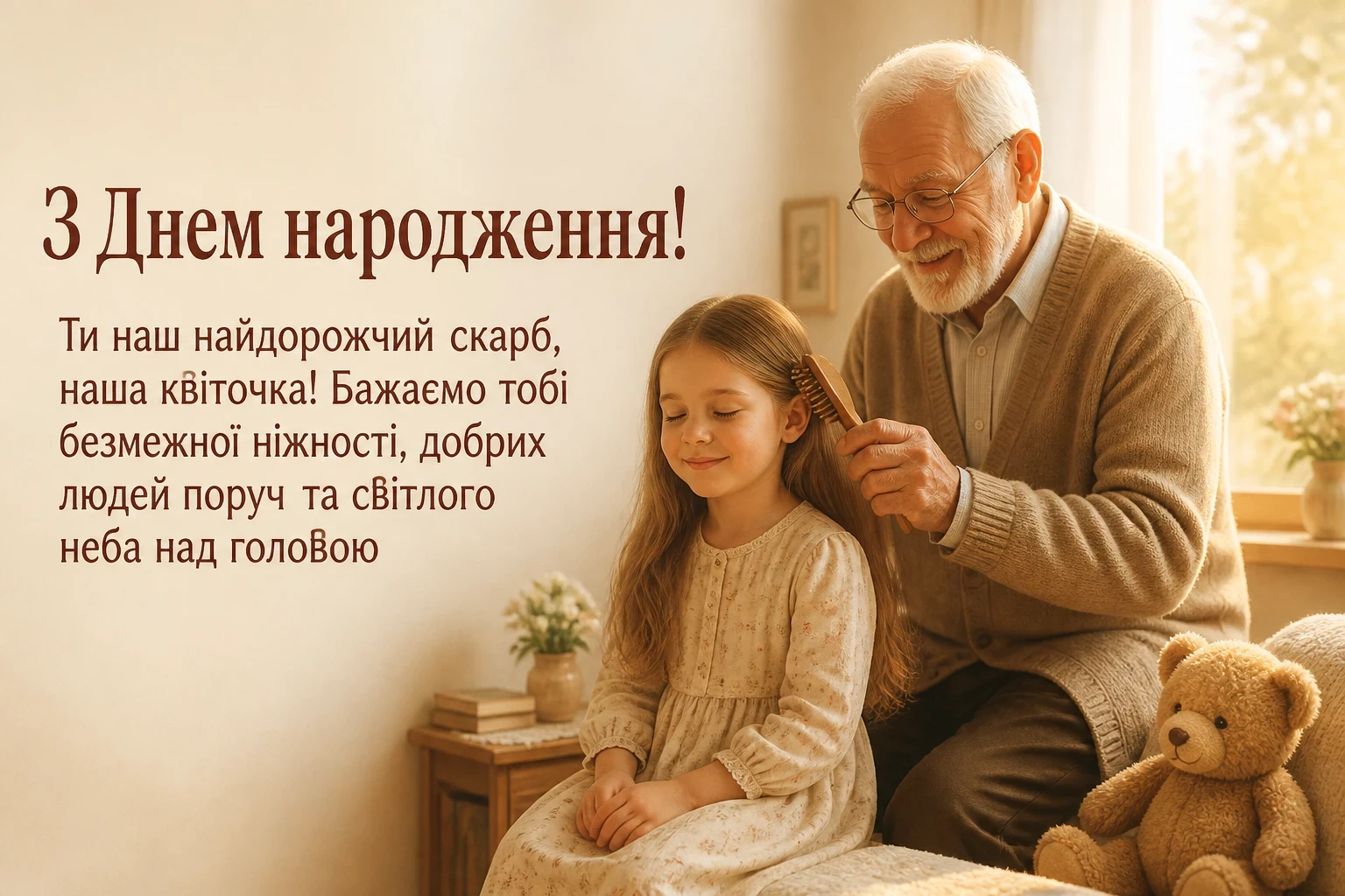 привітання для онучки з днем народження