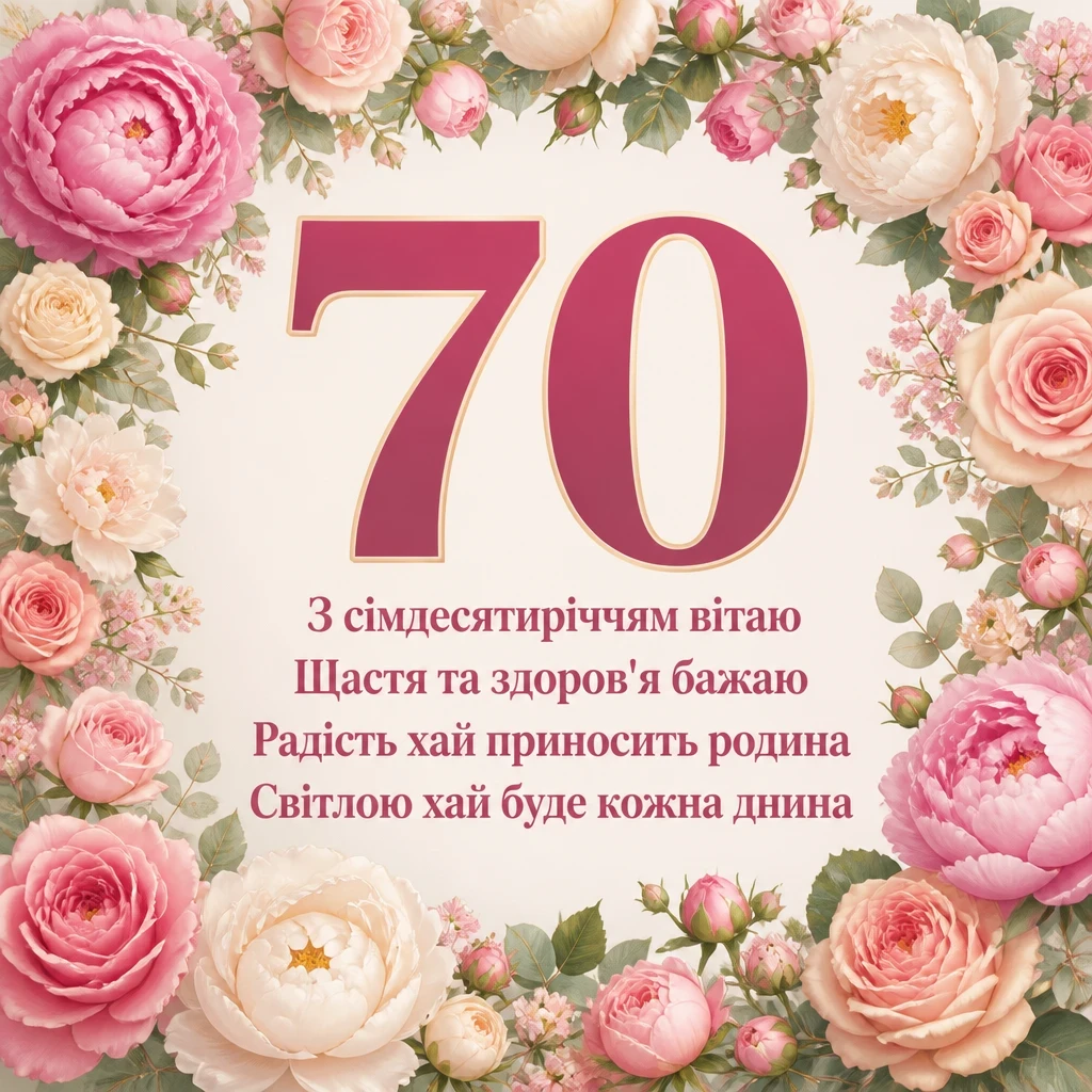 привітання з 70 річчям для жінки привітання з 70 річчям для жінки