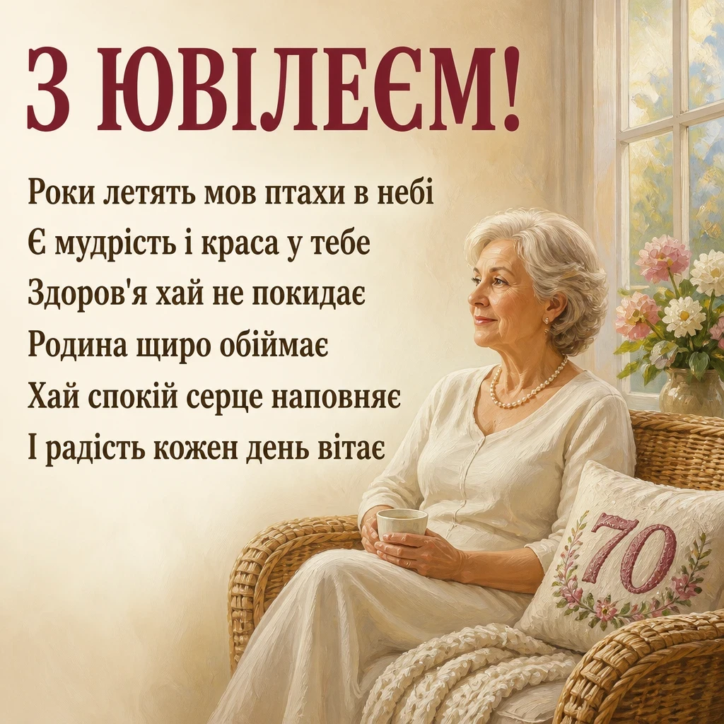 привітання з 70 річчям для жінки привітання з 70 річчям для жінки