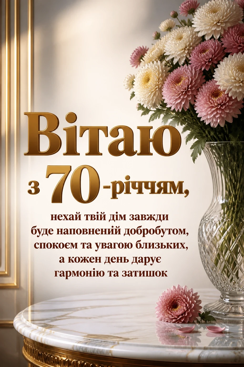 привітання з 70 річчям для жінки привітання з 70 річчям для жінки