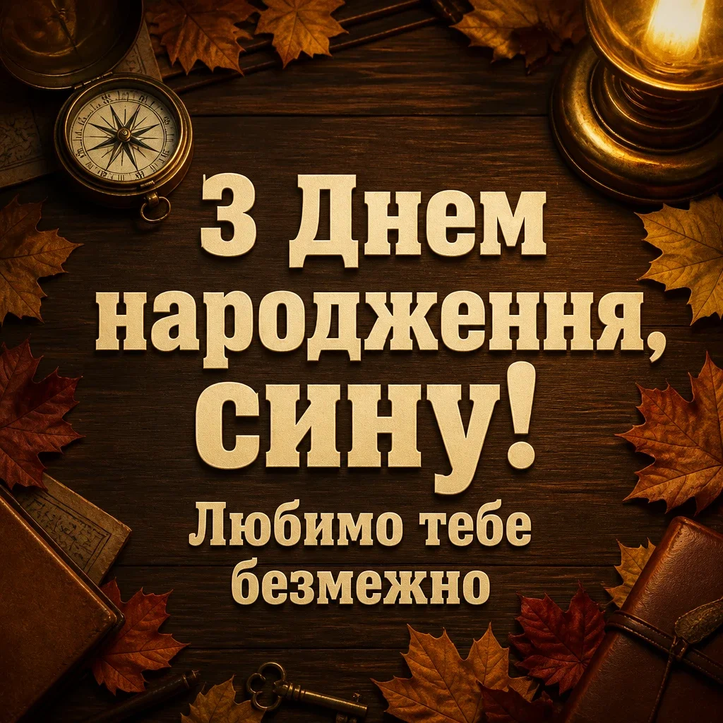синові зворушливі привітання з днем народження сина від батьків