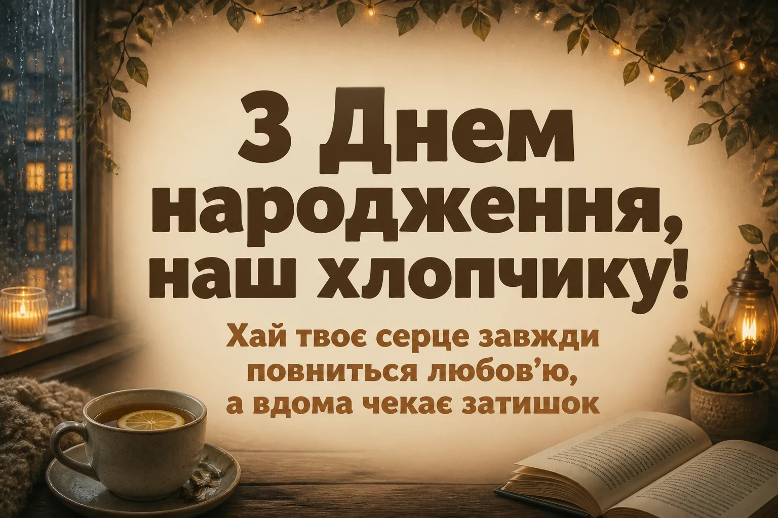 синові зворушливі привітання з днем народження сина від батьків