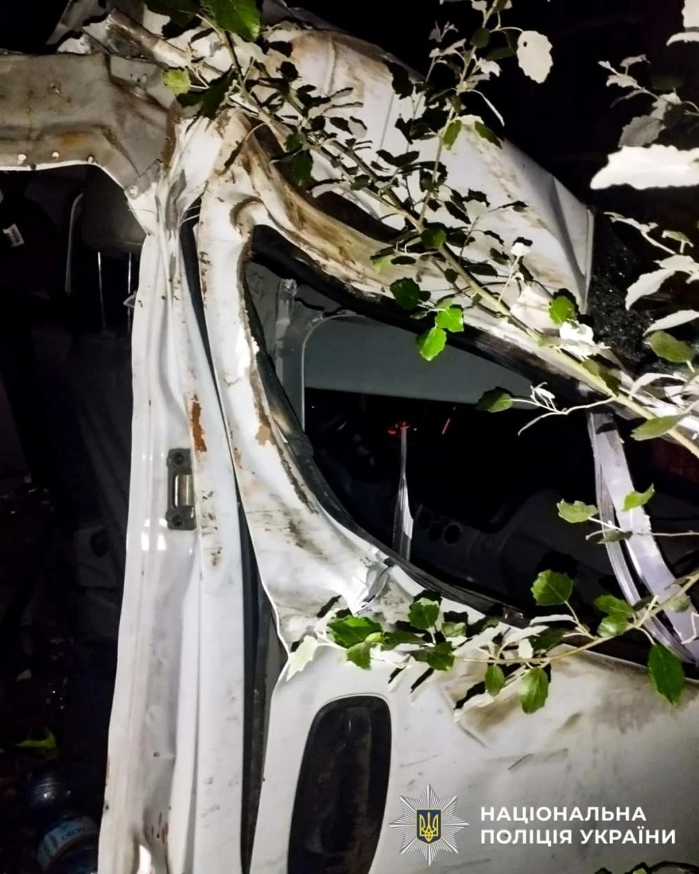 Наслідки ДТП у Вараському районі: пасажир госпіталізований після удару об дерево